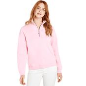 Dubarry Women's Castlemartyr Quarter-zip Jumper in Pink