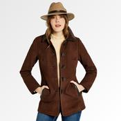 Dubarry Women's Clarke Leather Jacket in Walnut image
