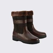Dubarry Women's Foxrock Boots in Black &amp; Brown image