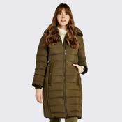 Dubarry Women's Meyers Long Length Coat in Breen image