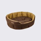 Dubarry Buster Tweed Dog Bed in Mocha image
