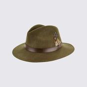 Dubarry Gallagher Felt Fedora Hat in Olive image