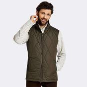 Dubarry Men's Colamber Quilted Gilet in Olive image