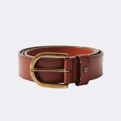 Dubarry Men's Porthall Leather Belt in Chestnut image