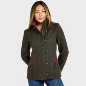 Dubarry Women's Bracken Tweed Jacket in Hemlock image