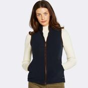 Dubarry Women's Carbury Fleece Gilet in Navy image