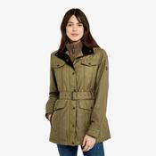 Dubarry Women's Gandon Wax Cotton Coat in Golden Khaki image