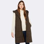 Dubarry Women's Ryan Hooded Gilet in Olive image