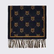 Dubarry Templehouse Wool Scarf in Navy image