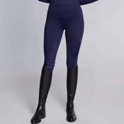 Equieire Women's Jessica 3/4 Grip Perform Riding Leggings in Navy image
