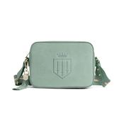 Fairfax &amp; Favor Finsbury Crossbody Suede Handbag in Mint
