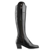Fairfax &amp; Favor Heeled Regina Leather Boot in Black image