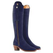 Fairfax &amp; Favor Heeled Regina Suede Boot in Ink image