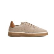 Fairfax &amp; Favor Kendrick Suede Trainer in Fawn