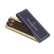 Fairfax &amp; Favor Leather Boot Tassels in Mahogany
