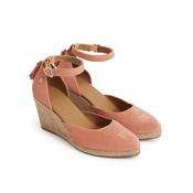 Fairfax &amp; Favor Monaco Espadrille Wedge in Melon image