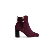 Fairfax &amp; Favor Oakham Suede Ankle Boot in Elderberry image