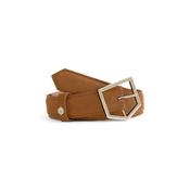 Fairfax &amp; Favor Women's Felbrigg Suede Belt in Tan image