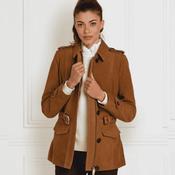 Fairfax &amp; Favor Women's Frances Suede Jacket in Tan image