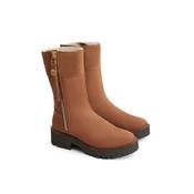 Fairfax &amp; Favor Women's Paris Shearling Lined Nubuck Boot in Cognac image