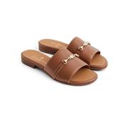 Fairfax &amp; Favor Heacham Leather Sandal in Tan image