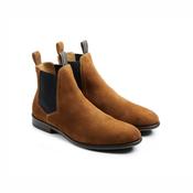 Fairfax &amp; Favor Men's Chelsea Boot in Cognac Suede image