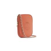 Fairfax &amp; Favor Mini Finsbury Crossbody Suede Handbag in Melon image