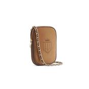 Fairfax &amp; Favor Mini Finsbury Crossbody Suede Handbag in Tan image