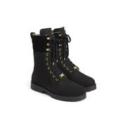 Fairfax &amp; Favor Shearling Lined Anglesey Boots in Black