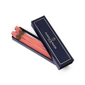 Fairfax &amp; Favor Suede Boot Tassels in Coral