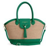 Fairfax &amp; Favor Windsor Basket Handbag in Clover Green