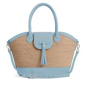 Fairfax &amp; Favor Windsor Basket Handbag in Sky Blue