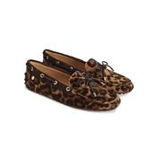 Fairfax &amp; Favor Women's Henley Driving Shoes in Leopard Haircalf image