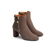 Fairfax &amp; Favor Women's Oakham Ankle Boot in Deep Taupe Suede image