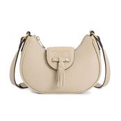Fairfax &amp; Favor Micro Windsor Leather Crossbody Bag in Stone image