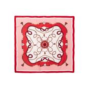 Hicks &amp; Brown Melford Silk Scarf in Dusty Pink