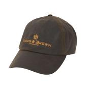 Hicks &amp; Brown Wax Baseball Cap in Olive