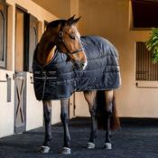 Horseware Amigo Ripstop Insulator Plus Heavy Stable Rug in Black &amp; Titanium Grey (350g)