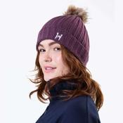 Horseware Aura Knitted Bobble Hat in Celestial Purple image