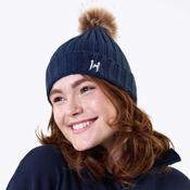 Horseware Aura Knitted Bobble Hat in Navy image