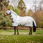 Horseware Mio Pony Fly Rug in Lunar Rock &amp; Navy image