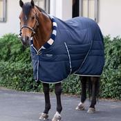 Horseware Newmarket Cosy Light Stable Rug in Whitney Navy (100g) image