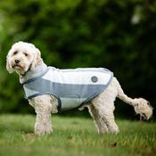 Horseware Newmarket Dog Fleece Coat with Witney Stripes in Charcoal image