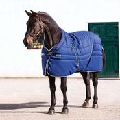 Horseware Rambo Cosy Heavy Stable Rug in Navy &amp; Beige (400g)
