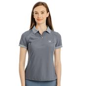 Horseware Women's Tech Polo Shirt in Indigo Orchid image