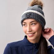 Horseware Alessandro Albanese® Women's Monogram Pom Beanie in Black image