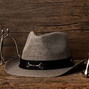 Jo's Cowboy Summer Hat in Grey