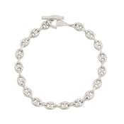 Jo's Sterling Silver T-Bar Bracelet D-Ring in Silver image