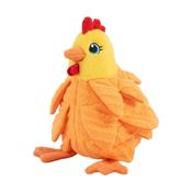 KONG Layerz Forage Hen Dog Plush Toy image