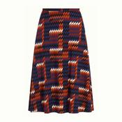 King Louie Women Juno Skirt Clark in Streeple Blue image